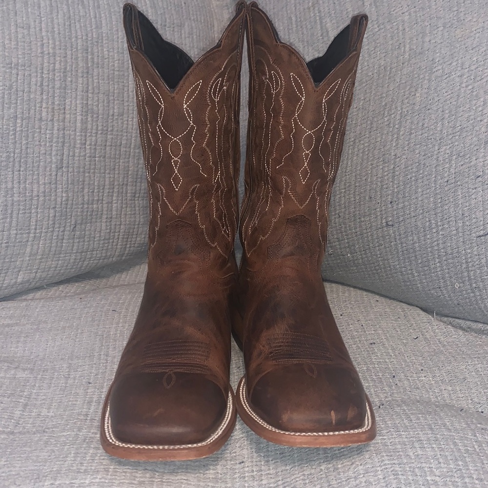 J.B Dillon square toe boots